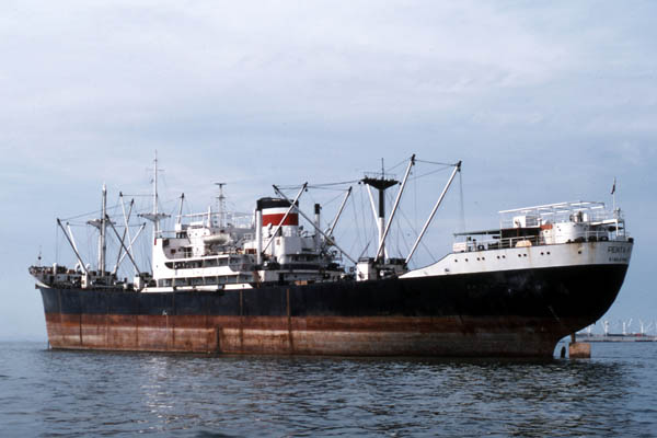 Penta Y May at anchor