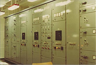 View of switchboard