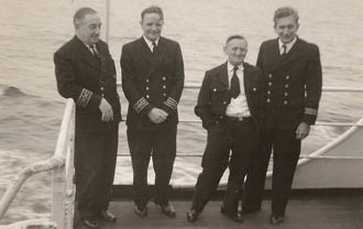 Four ship officers