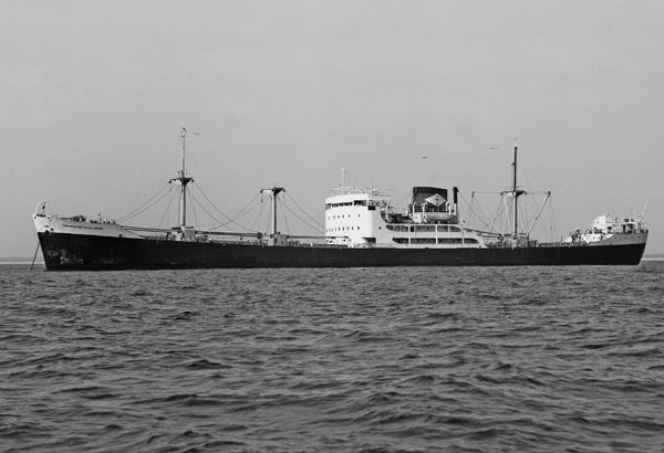 Ship at anchor Lagos