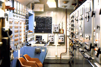 Engine control room