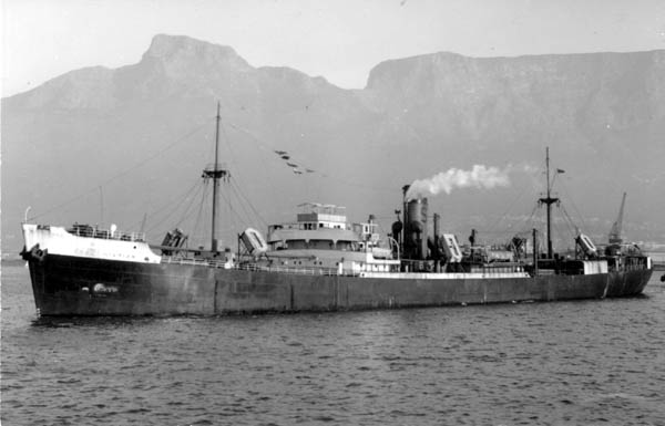View of Anglo African in Capetown 1943