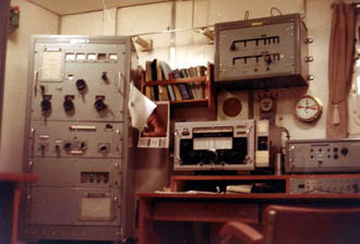 View of radio room